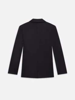 Single Breasted Blazer -- Dark Navy -Frame Sale Store MF25WBZ004 DKNV B