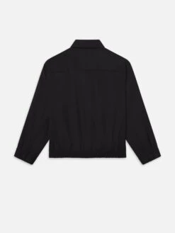 Wool Cashmere Blouson -- Black -Frame Sale Store MF25WJA007 BLK B