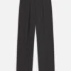 Wool Trousers -- Grey Melange