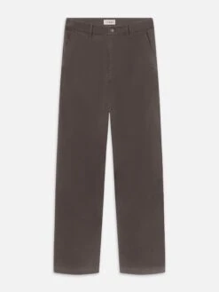 Cotton Chino Pants -- Dark Chocolate