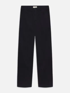 Cotton Chino Pants -- Dark Navy