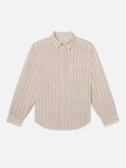 Striped Shirt -- Natural Stripe
