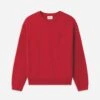 Ritz Unisex Tonal Logo Crewneck -- Red
