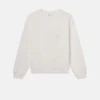 Ritz Unisex Tonal Logo Crewneck -- Cream