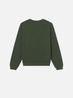 Ritz Unisex Tonal Logo Crewneck -- Hunter Green 11 Ritz Unisex Tonal Logo Crewneck -- Hunter Green -Frame Sale Store MP25JSS006 HNGR B V2