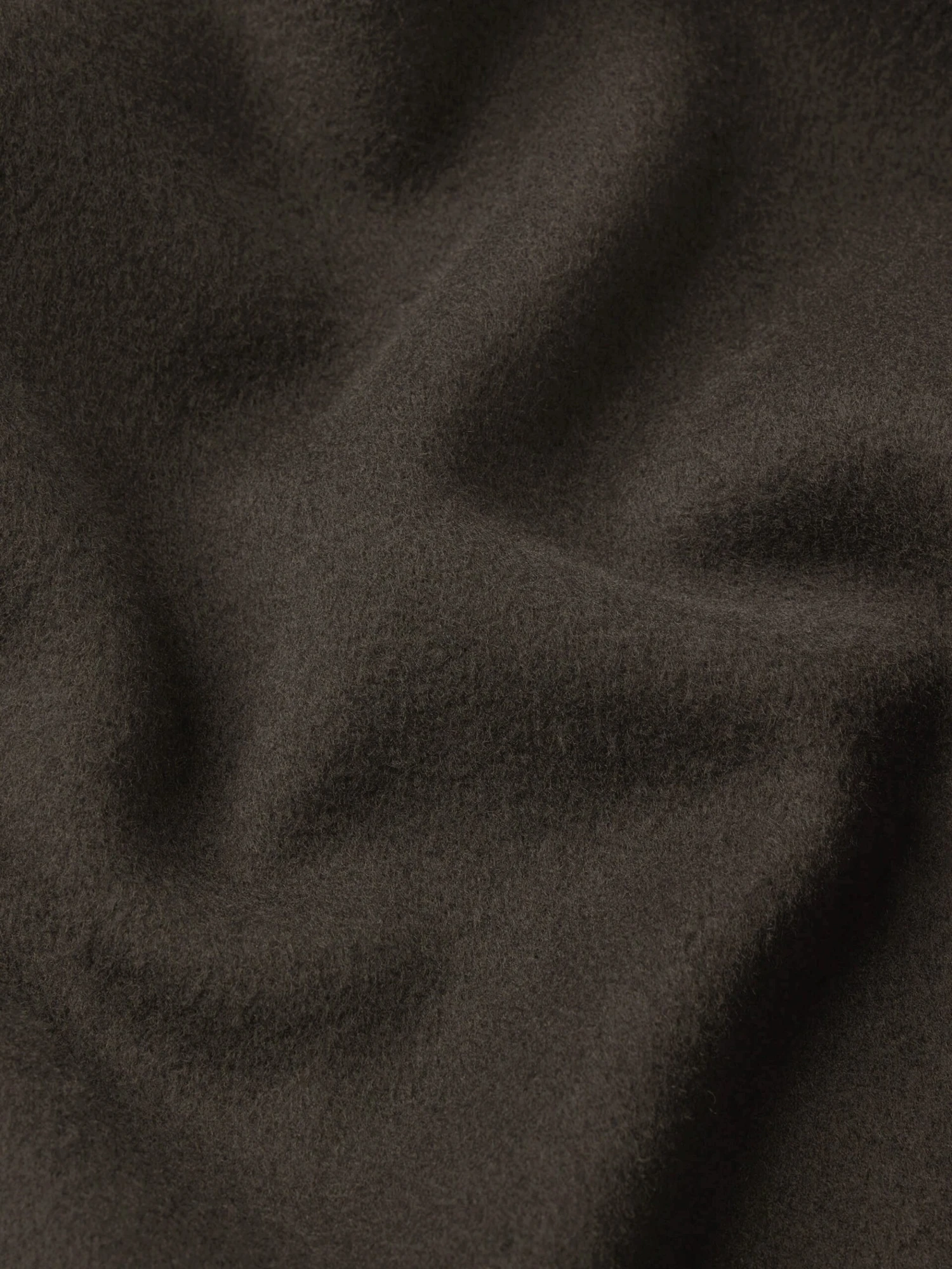 Double Face Shirt Jacket -- Mocha 4 Double Face Shirt Jacket -- Mocha - Image 4