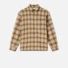 Light Weight Plaid Shirt -- Tan Plaid