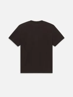 Light Cotton Tee -- Dark Chocolate -Frame Sale Store MS25JTE001 DKCC B