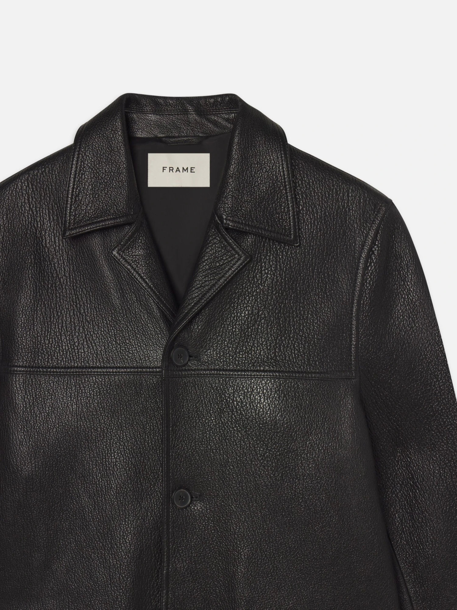 Leather Jacket -- Black 4 Leather Jacket -- Black - Image 4