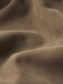 Suede Chore Coat -- Dark Beige -Frame Sale Store MS25LSH003 DKBG FABRICDETAIL