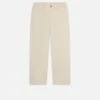 Cotton Relaxed Trousers -- Beige