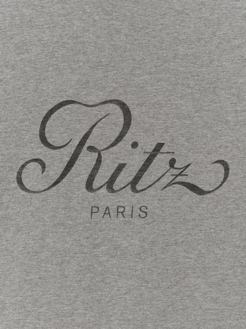Ritz Men's Cropped Relaxed T Shirt -- Heather Grey 2 Ritz Men's Cropped Relaxed T Shirt -- Heather Grey - Image 2