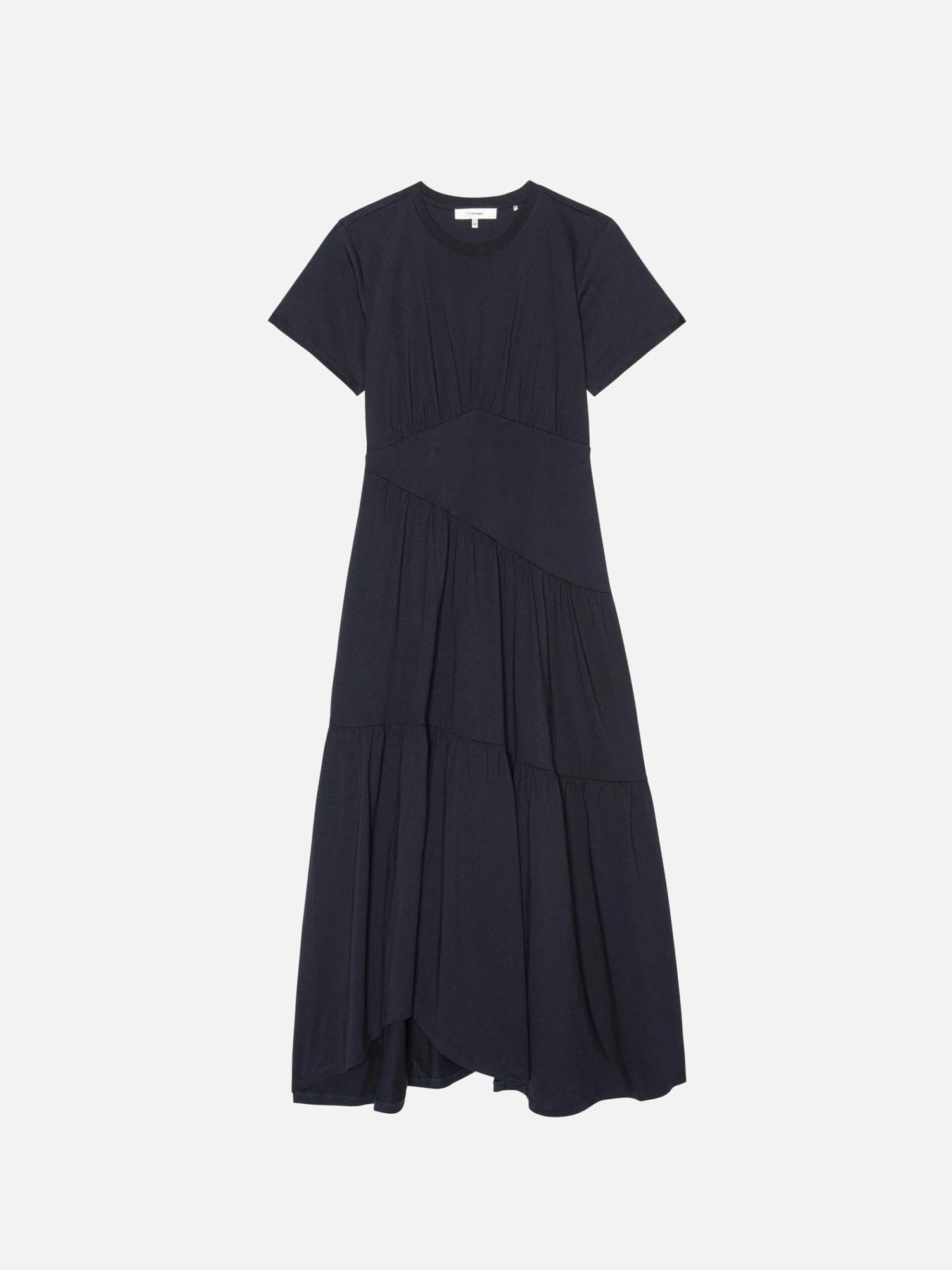 The Gathered Dress -- Navy 1 The Gathered Dress -- Navy