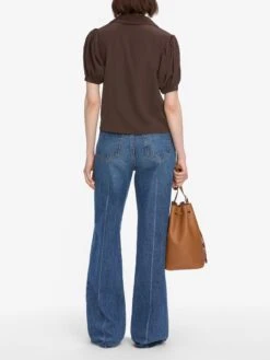 The Sailor Blouse -- Coffee 12 The Sailor Blouse -- Coffee -Frame Sale Store WE24WBL022 CFFE 2431