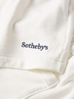 Sotheby’s Women's Sweat Short -- Cream -Frame Sale Store WE25JST002 CREA FABRICDETAIL