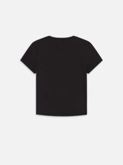 The Gathered Tee -- Black -Frame Sale Store WE25JTE002 BLK B