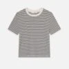 The Baby Tee -- Navy Multi