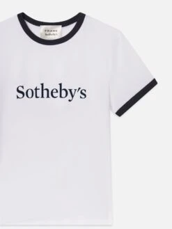 Sotheby’s Women's Ringer Baby Tee -- White Multi 7 Sotheby’s Women's Ringer Baby Tee -- White Multi -Frame Sale Store WE25JTE013 WTMU DET v2