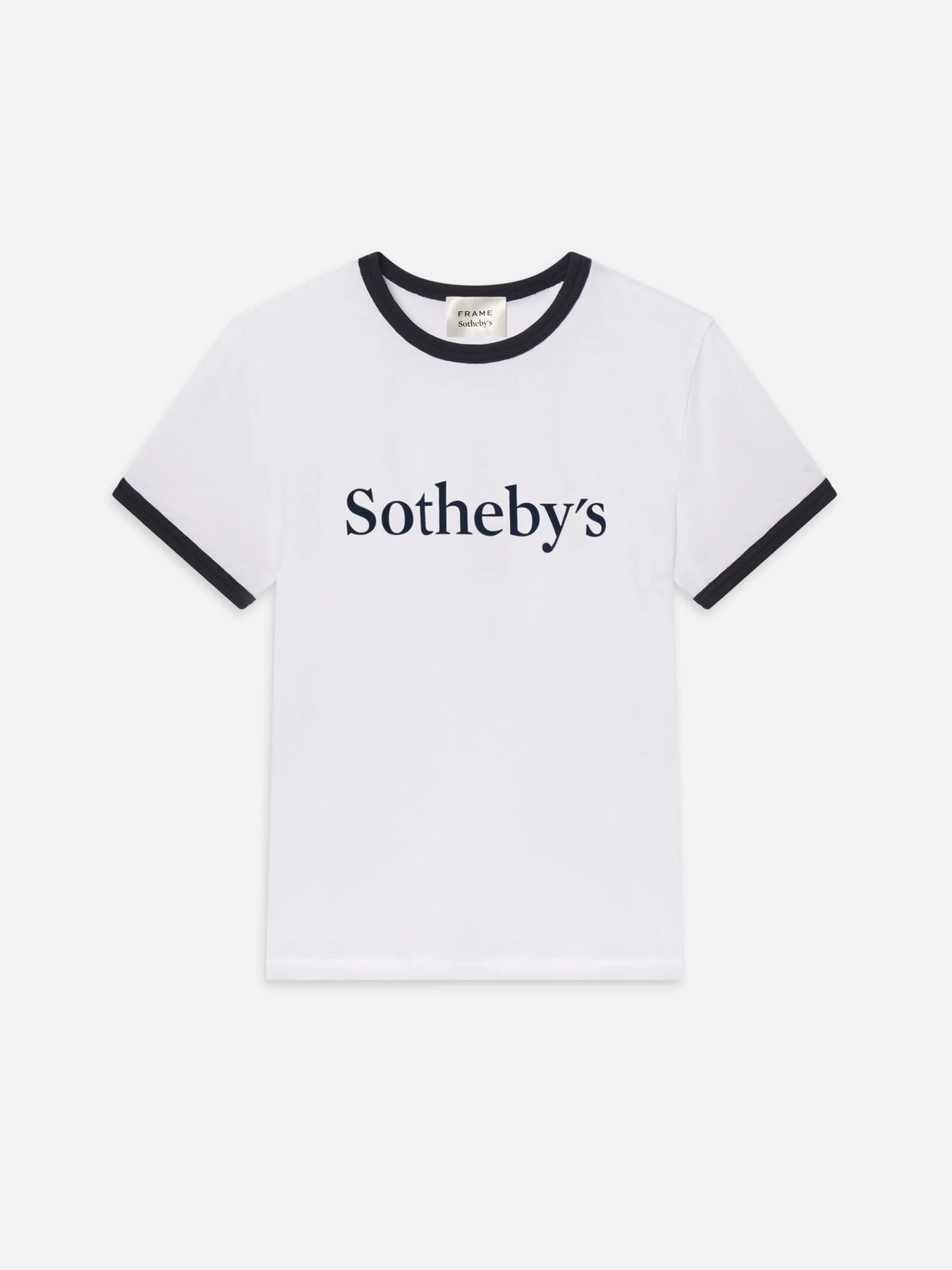 Sotheby’s Women's Ringer Baby Tee -- White Multi 1 Sotheby’s Women's Ringer Baby Tee -- White Multi