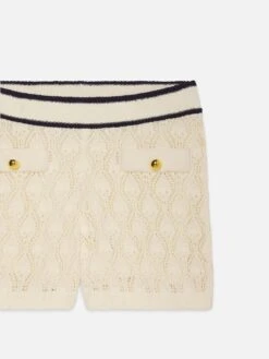 The Rookie Short -- Cream Multi -Frame Sale Store WE25KST001 CREM DET