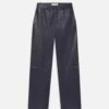The Leather Trouser -- Dark Indigo