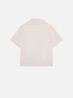 The Scallop Sailor Blouse -- White -Frame Sale Store WE25WBL006 WHT B