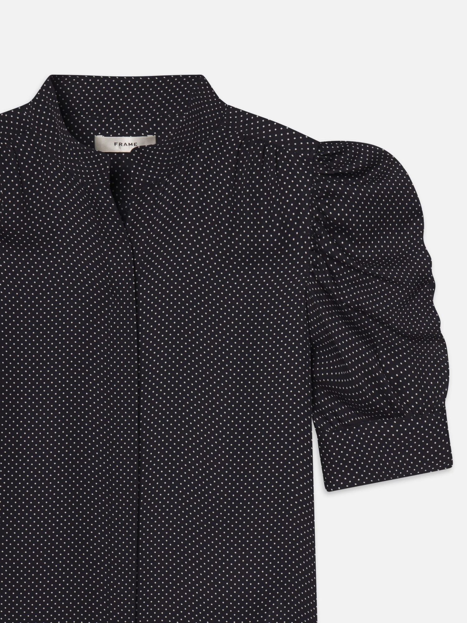 The Polka Dot Gillian Top -- Navy Multi 2 The Polka Dot Gillian Top -- Navy Multi - Image 2