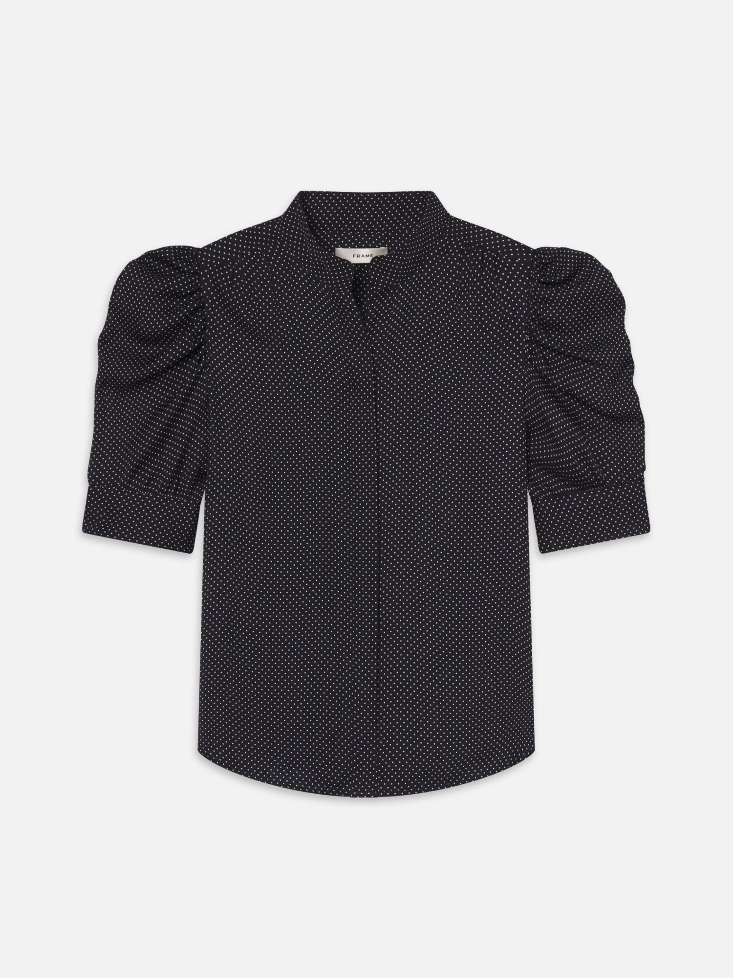 The Polka Dot Gillian Top -- Navy Multi 1 The Polka Dot Gillian Top -- Navy Multi