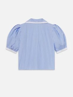 The Stripe Sailor Blouse -- Oxford Blue Multi -Frame Sale Store WE25WBL026 OXBM B