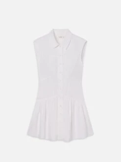 The Linen Day Dress -- White