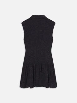 The Silk Day Dress -- Navy Multi -Frame Sale Store WE25WDR011 NAMU B V2