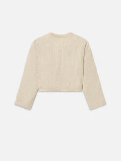 The Trim Jacket -- Cream Multi -Frame Sale Store WE25WJA003 CREM B 0611f0d4 ce8f 4796 ba1a 31a256787bf8