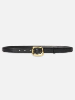The Organic Buckle Belt -- Black