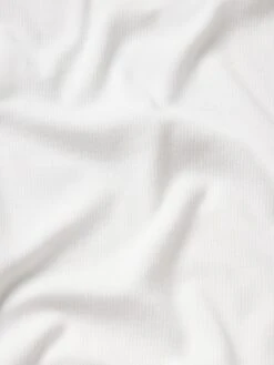 The Mesh Trim Tank -- White -Frame Sale Store WF25JKT007 WHT FABRICDETAIL