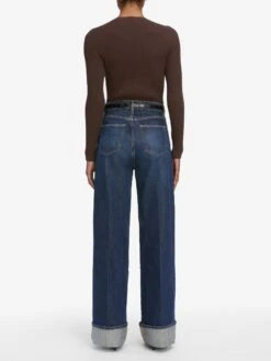 The Fine Cable Sweater -- Coffee -Frame Sale Store WF25KSW014 CFFE 6637