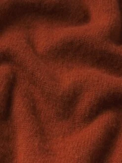 The Cashmere Brushed Sweater -- Rust 13 The Cashmere Brushed Sweater -- Rust -Frame Sale Store WF25KSW020 RUST FABRICDETAIL