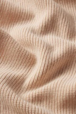 The Scarf Sweater -- Pink Sand -Frame Sale Store WF25KSW031 PKSD FABRICDETAIL