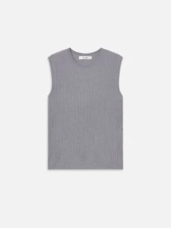 The Fine Cable Tank -- Grey Blue