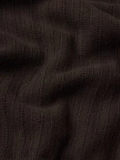 The Ladder Pointelle Cardi -- Coffee -Frame Sale Store WF25KSW046 CFFE FABRICDETAIL