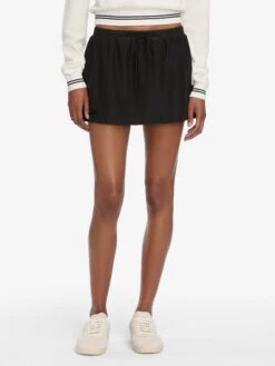 The Tennis Drawstring Skirt -- Navy 7 The Tennis Drawstring Skirt -- Navy -Frame Sale Store WF25KSW050 WHT WF25WSK007 NAVY 10350