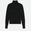 Slim Turtleneck -- Black