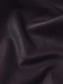 The Leather Reboot Crop -- Dark Royal Purple -Frame Sale Store WF25LPA005 DRYP FABRICDETAIL