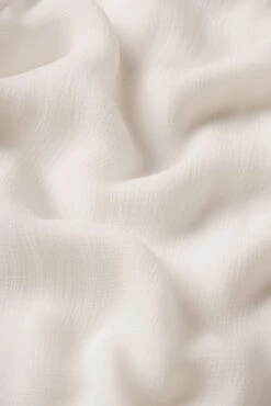 The Wisp Tie Blouse -- Cream -Frame Sale Store WF25WBL002 CREA FABRICDETAIL