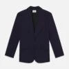 The Peak Lapel Blazer -- Royal Purple