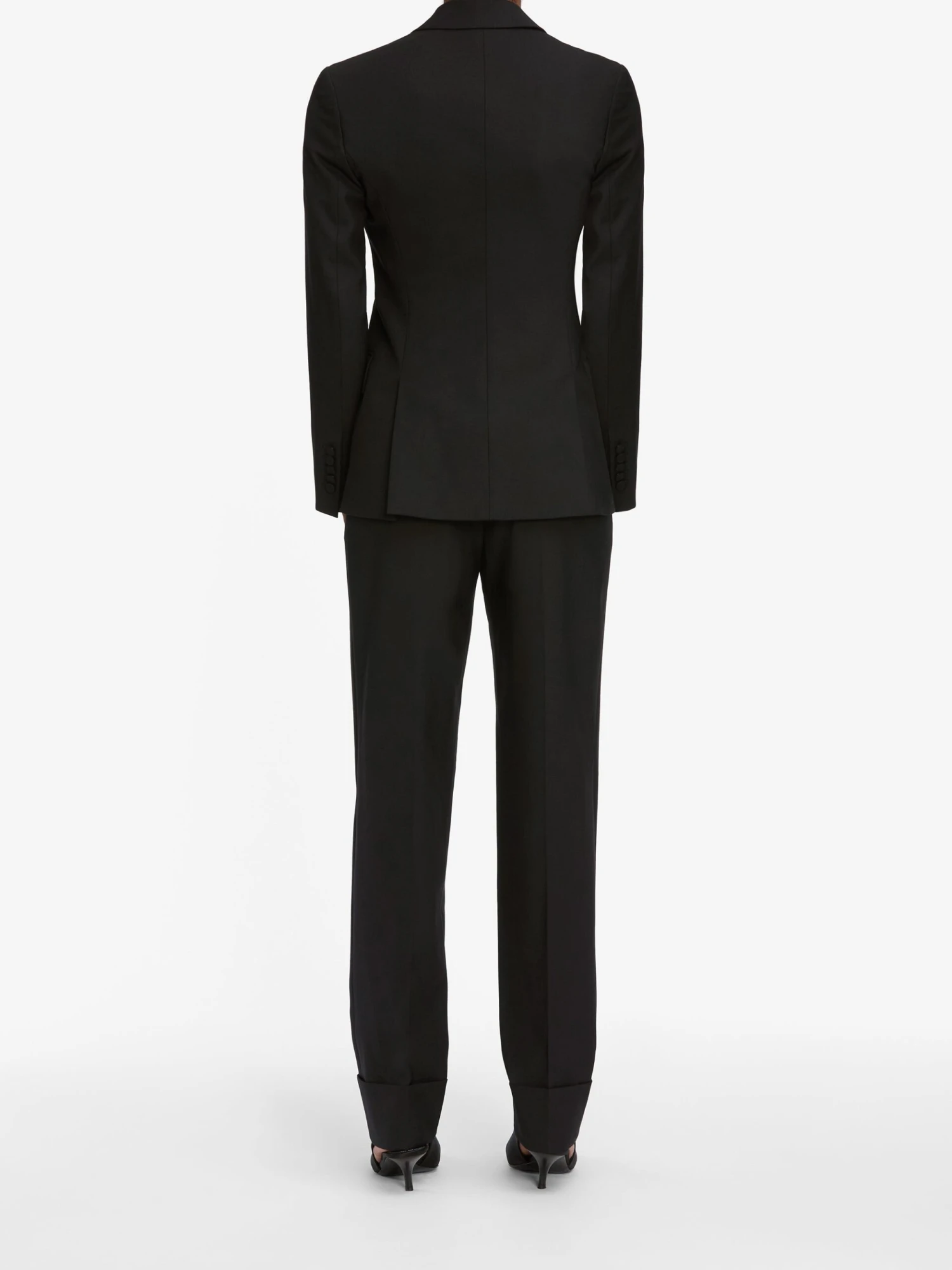 The Peak Lapel Blazer -- Black 6 The Peak Lapel Blazer -- Black - Image 6