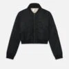 The Nylon Bomber Jacket -- Black