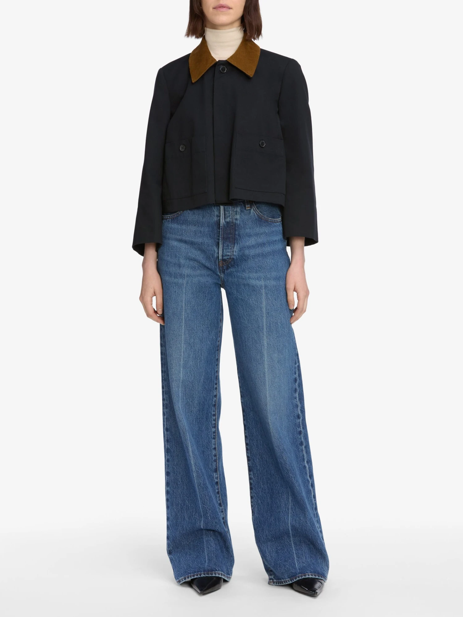 The Mini Swing Jacket -- Navy 2 The Mini Swing Jacket -- Navy - Image 2