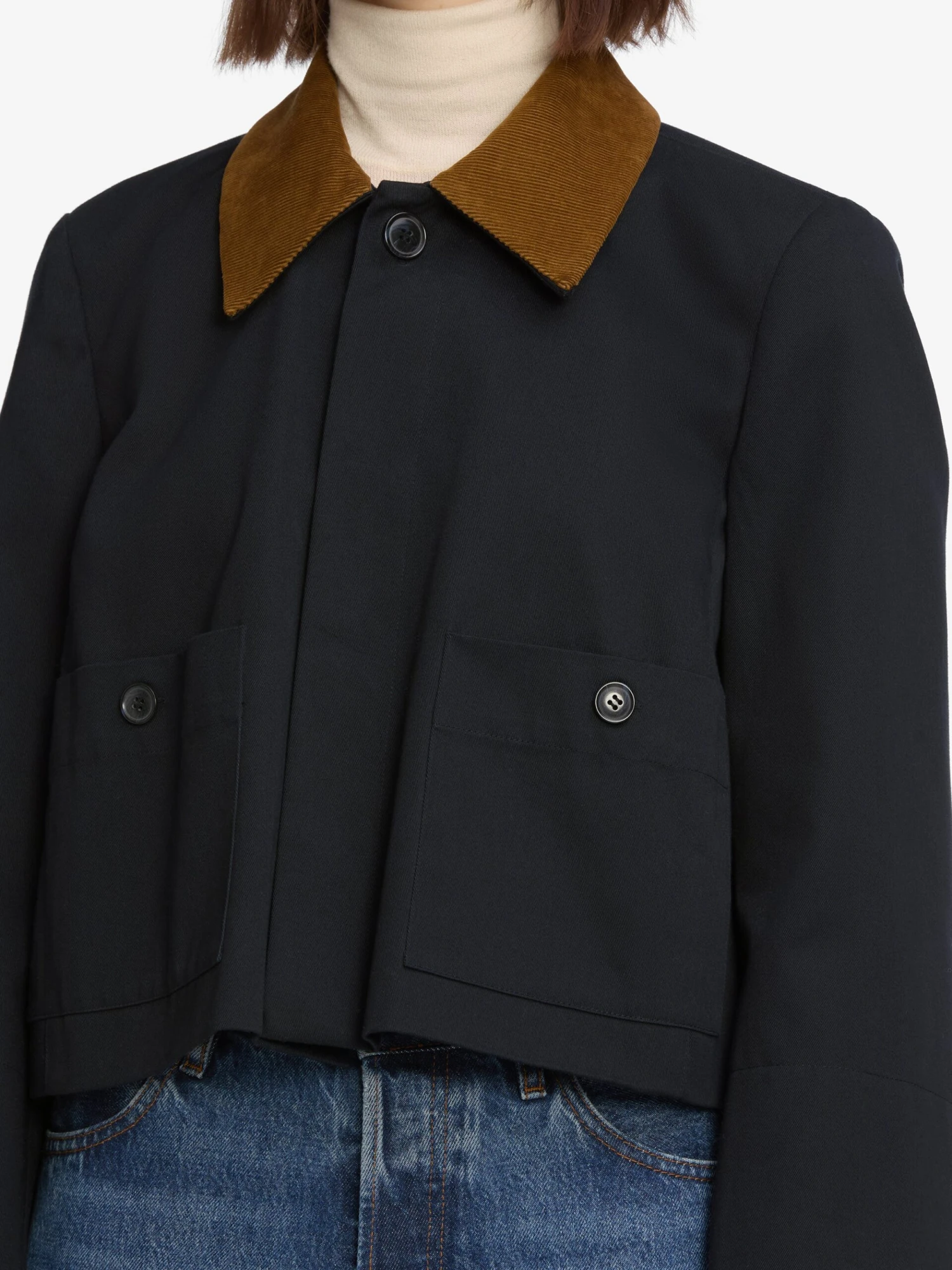 The Mini Swing Jacket -- Navy 4 The Mini Swing Jacket -- Navy - Image 4