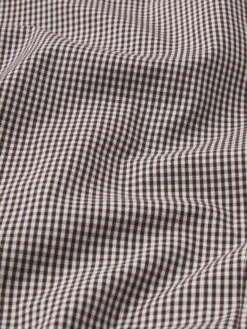 The Check Seaside Shirt -- Coffee Multi -Frame Sale Store WF25WSH033 COFM FABRICDETAIL