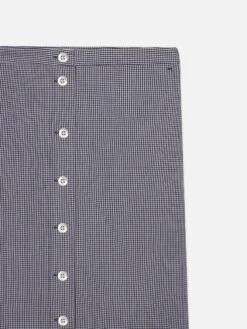 The Check Skirt -- Navy Multi -Frame Sale Store WF25WSK001 NAMU DET